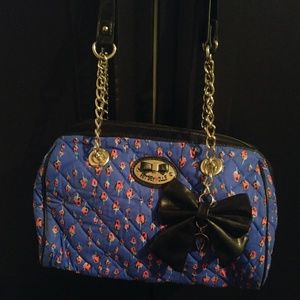 Quilted Betsey Johnson handbag